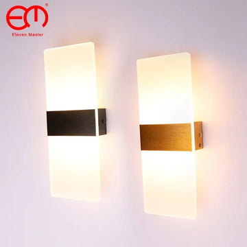 LED Wall Light 220V 110V Bedroom Bedside Light Living Room Balcony Aisle Wall Lamp Corridor Wall Sconce Lamp