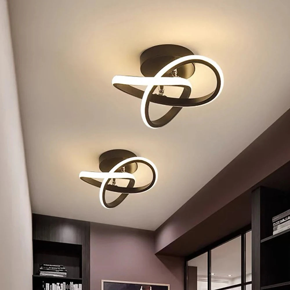 Household LED Chandelier Lamp Modern Style Ceiling Lamp Bedroom Light Surface Installation Dining Room Lamp AC 85V-265V